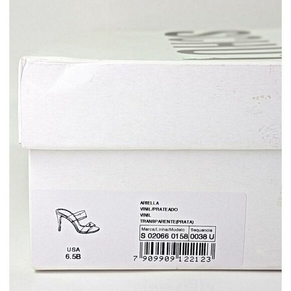 Schutz Women's Ariella Clear Strap High-Heel Slide Sandals Size 6.5 (MSRP $128) - Picture 12 of 12